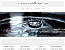 Tablet Screenshot of premiumpress-child-themes.com